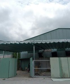 Mái che xếp công trình