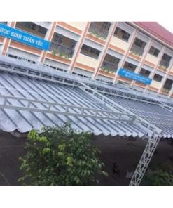 Mái che xếp trường học